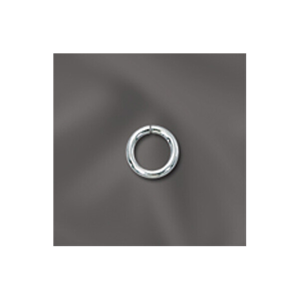 50 pieces – Silver 3mm 22ga Open Jump Rings, 925 Sterling Silver Jewelry Finding