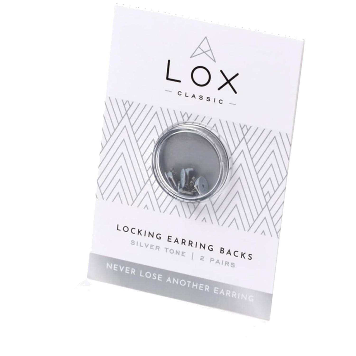 Secure Earring Backs – Hypoallergenic, Easy to Use – 2 Pairs