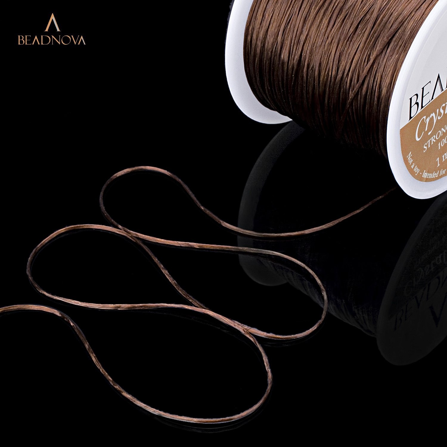 1mm Elastic Stretch Crystal String Cord for Jewelry Making Bracelet Beading