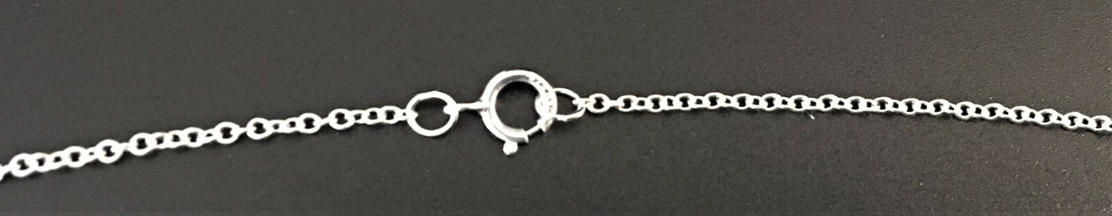 18″ Sterling Silver 1 MM Cable Chain | Made in USA | Single/Bulk Wholesale Lot