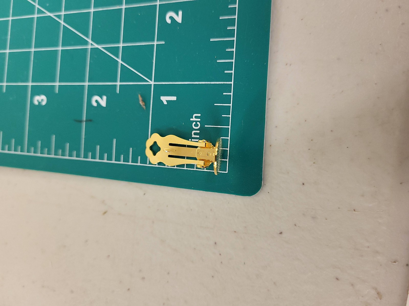 Gold Tone Clip On Earring Findings Bulk Lot Jewelry Making Supplies DIY Craft