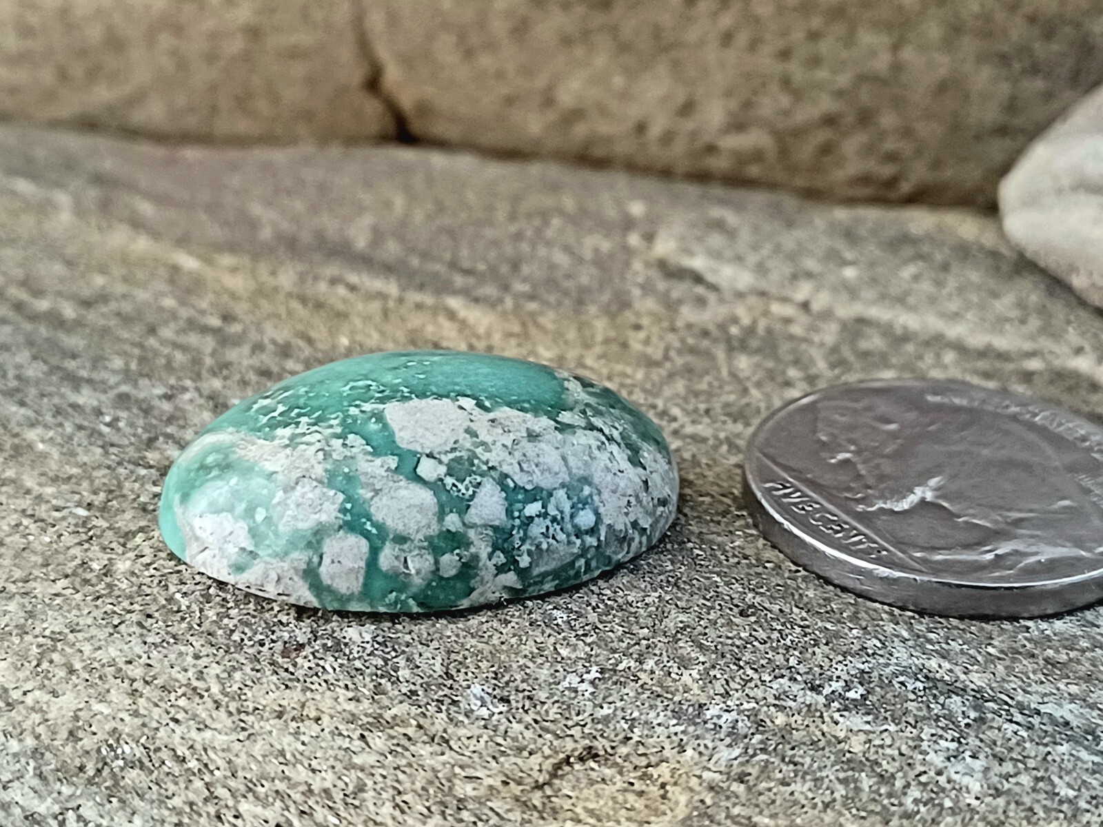 Lucin Veriscite Cabochon. 24 Carat