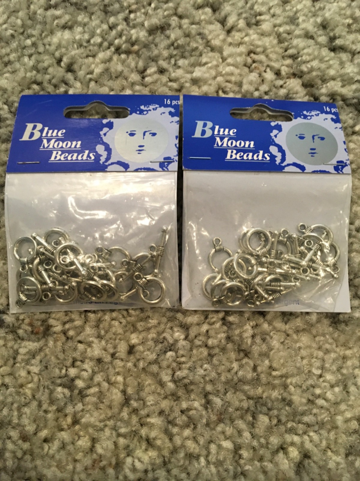lot of miscellaneous jewlery making supplies wire, toggles, head pins, spacers