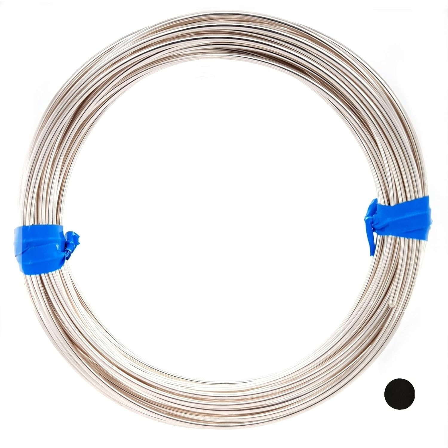 16 Gauge, 925 Sterling Silver Wire (Round) Dead Soft Made in USA – 5FT