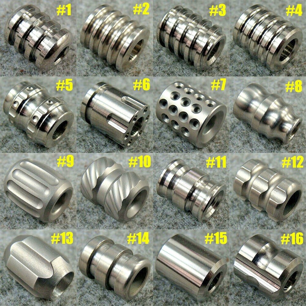 Titanium Lanyard Bead Knife Tool Paracord Beads / Ti Zipper Beads Bracelet Beads