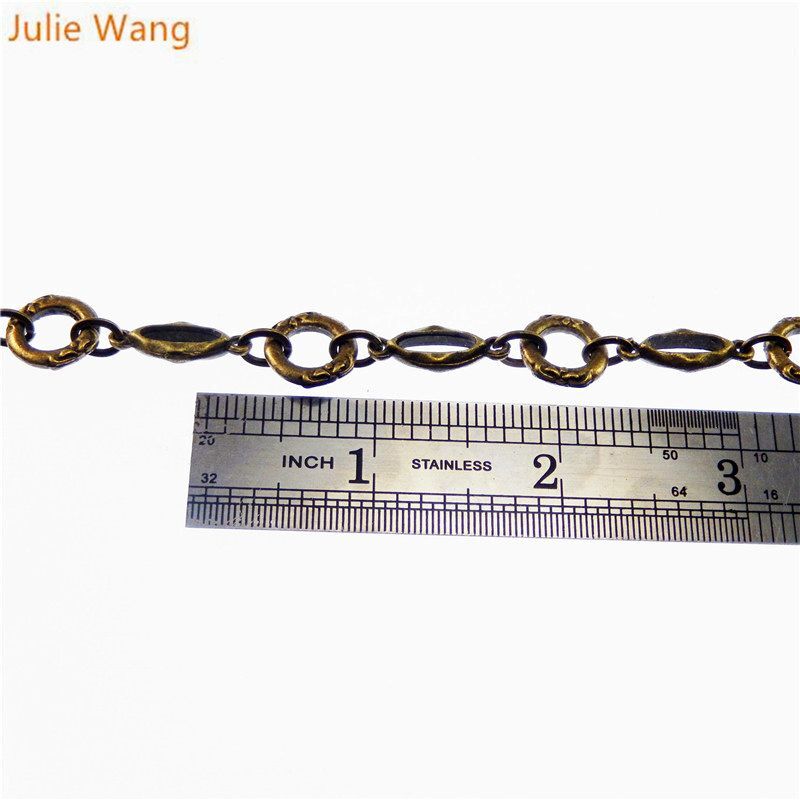 Antique Bronze Vintage Chains – 1 Meter Pack Metal Link Chain Jewelry Making