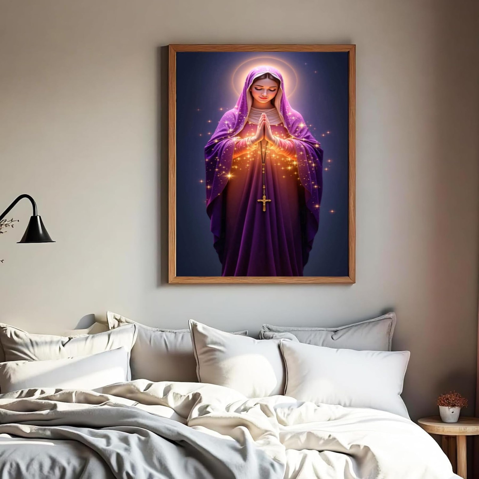 Adult Religious Mary Diamond Painting Set, Virgin Mary 5D Diamond Painting Set (