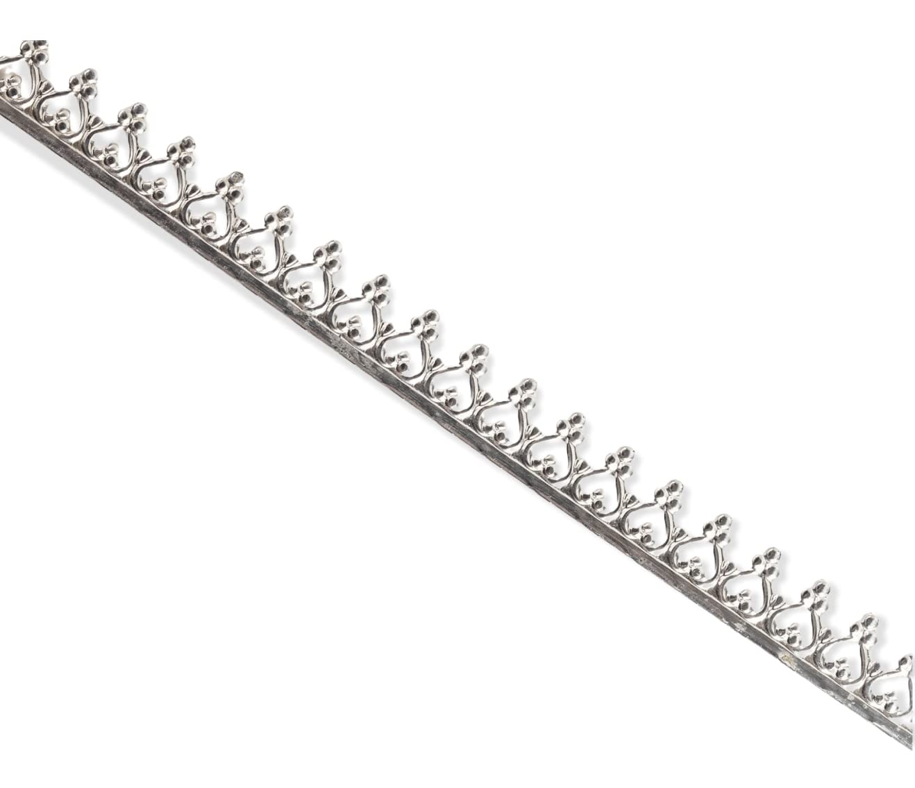 Craft Wire 1 Foot 925 Sterling Silver Inverted Heart Gallery Wire Hard