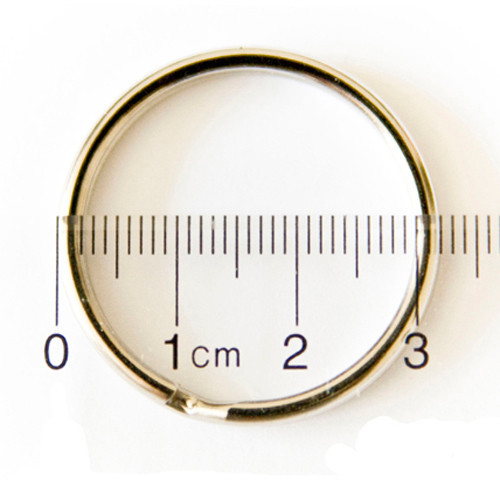 WHOLESALE 50 100 500 1000 KEY RINGS 32mm 1-1/4″ D. Split Ring Silver USA Seller