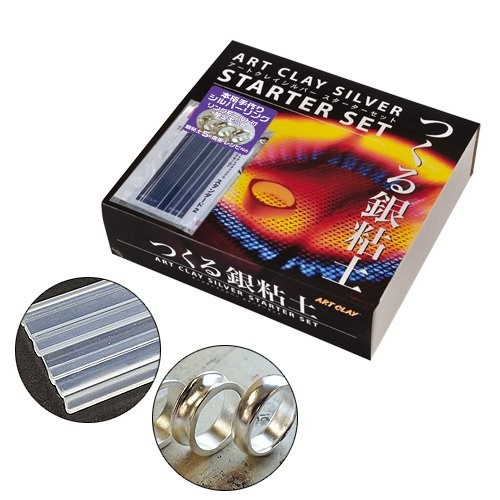 Art Clay Silver Starter Set silver clay 5g extender ring with mold recipe A