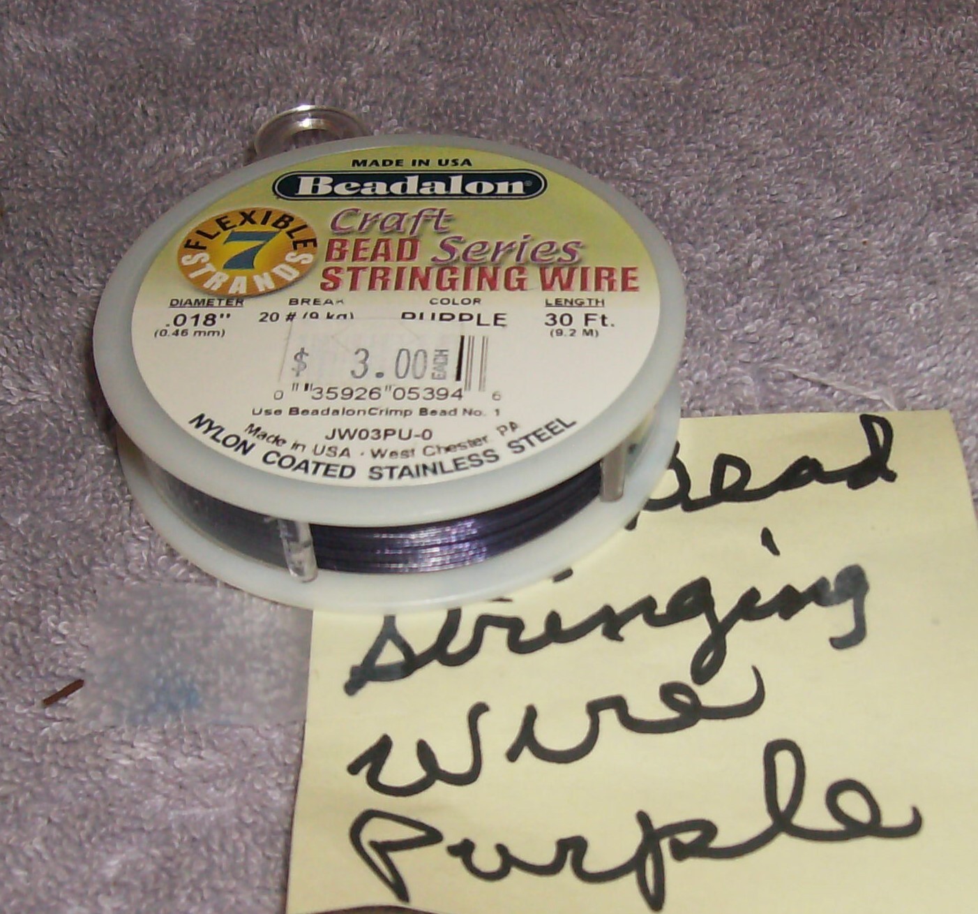 NON-TARNISHING 2 SILVER 1 GOLD WIRE 20GA JEWELRY QUALITY BEAD STRING WIRE CRAFTS