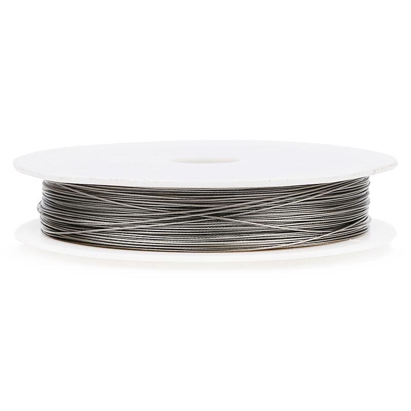 5/10rolls beading wire nylon-coated stainless steel Clear 0.3-0.6mm Strong 7 str