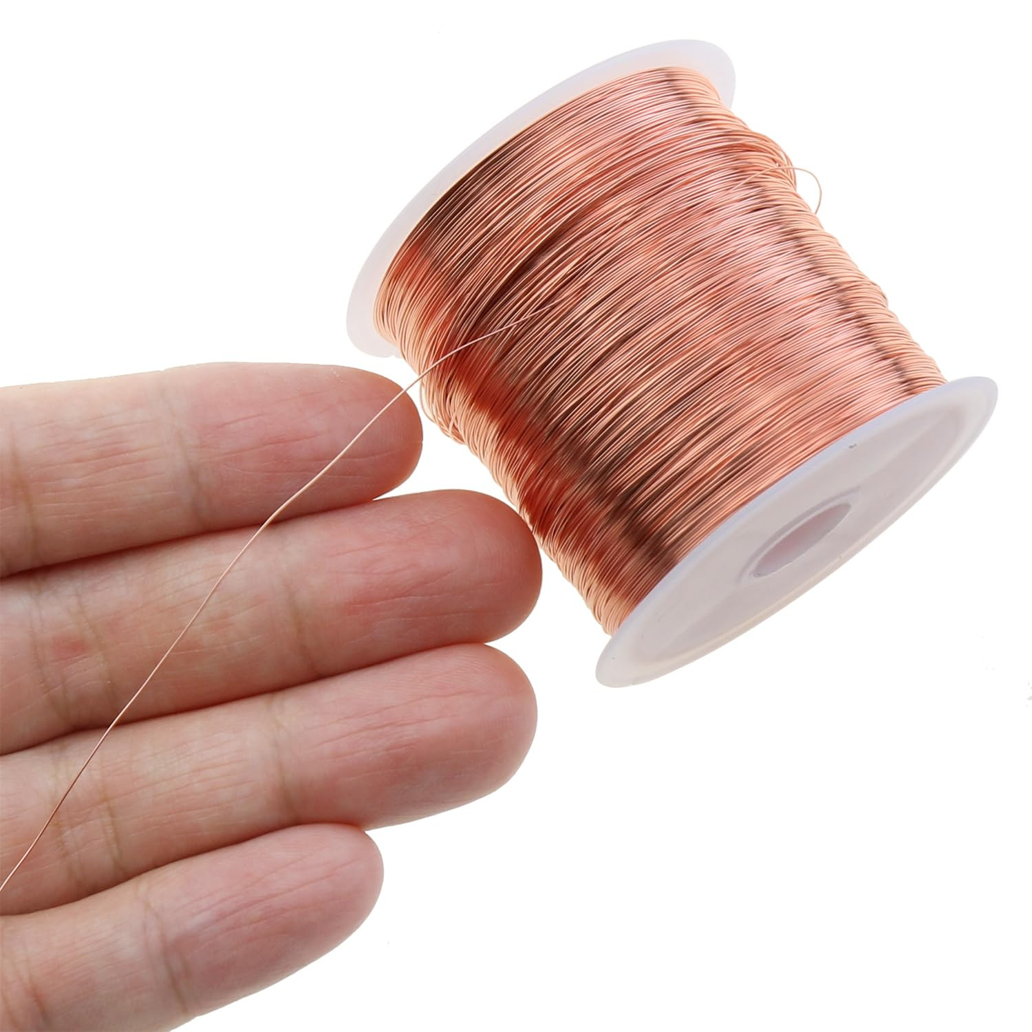 28 Gauge Bare Copper Wire 328Ft/0.3Mm Pure Copper Jewellery Beading Wire Soft Me