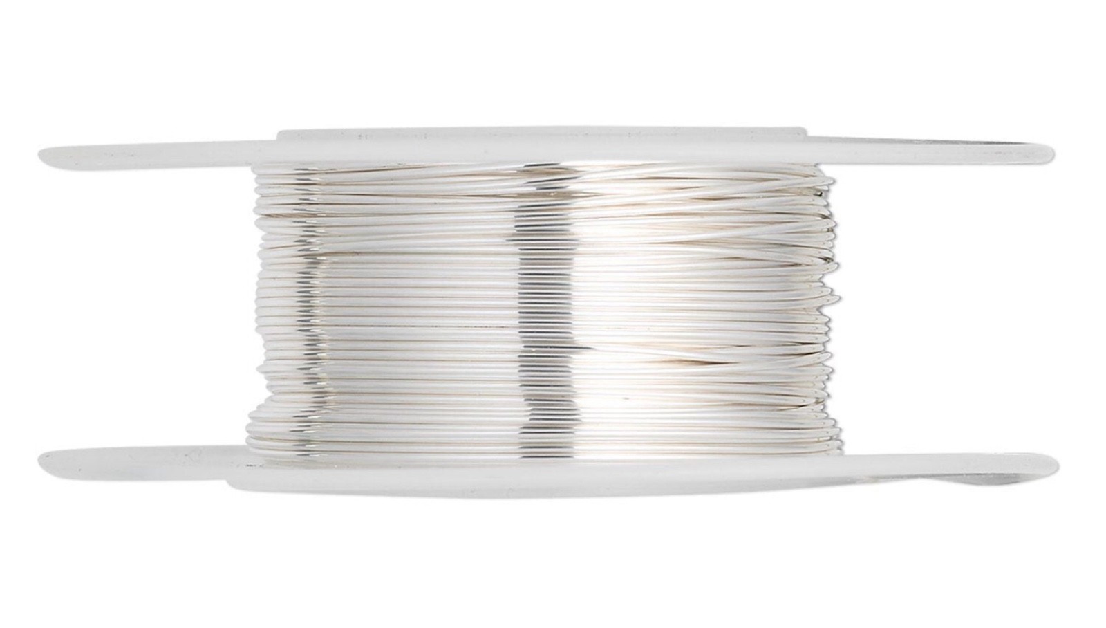 999 Fine Silver Wire- Round- Half Hard- 20 Gauge- 25 ft Spool