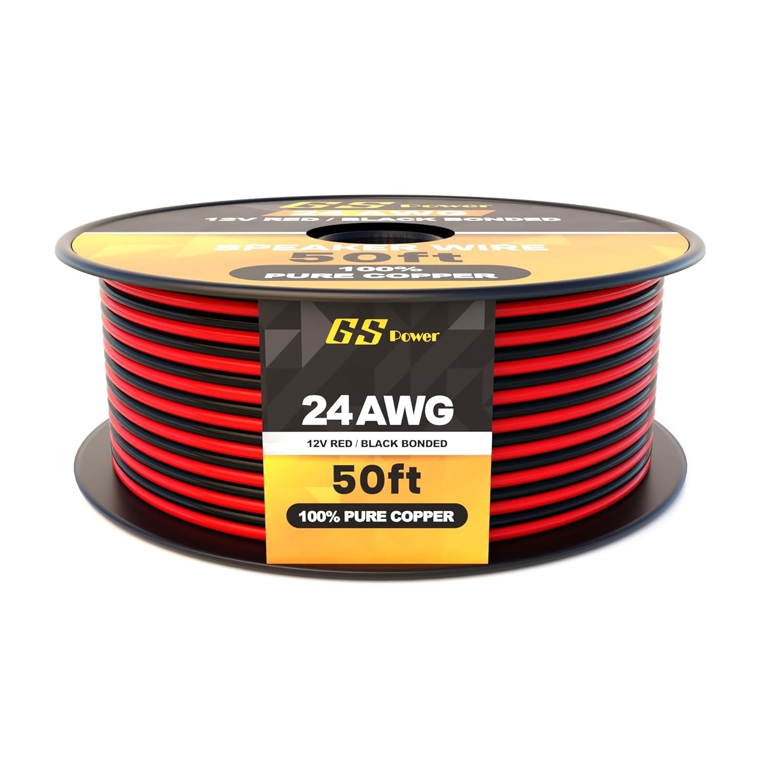 High-Performance 50ft 24AWG Copper Wire – Oil & Gas Resistant for Indoor/Outdoor