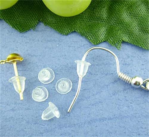 Earring Backs,Back Earrings Earring Backings Earring Backs Rubber Earring 1