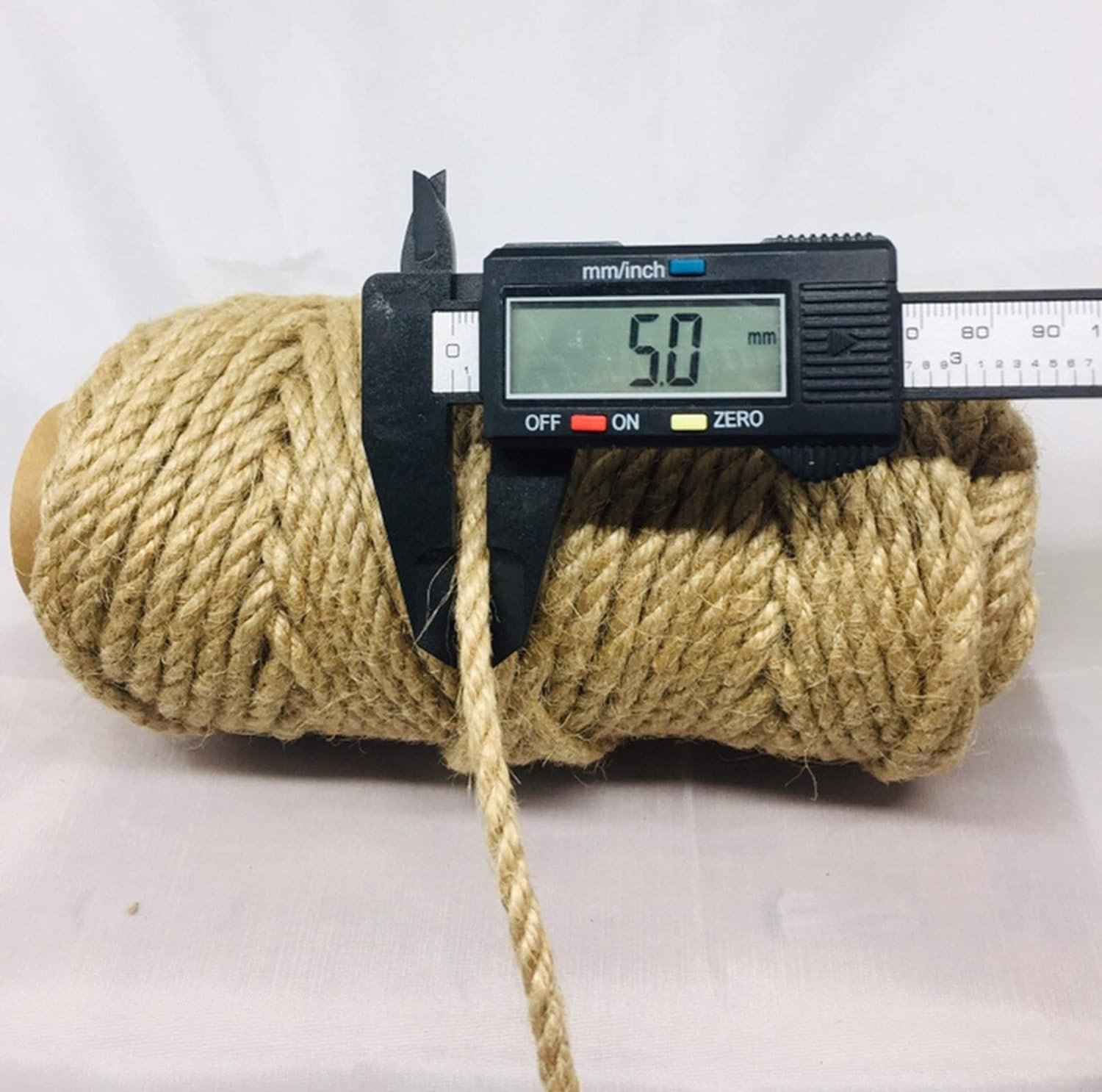 100 Feet 5Mm Jute Twine, Heavy Duty Jute Rope, Natural Hemp Rope for DIY Arts…