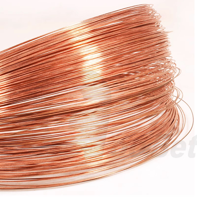 Pure Copper / Brass Round Wire (Bare) Dia 0.2mm-5mm Jewelry Craft Model Wirework