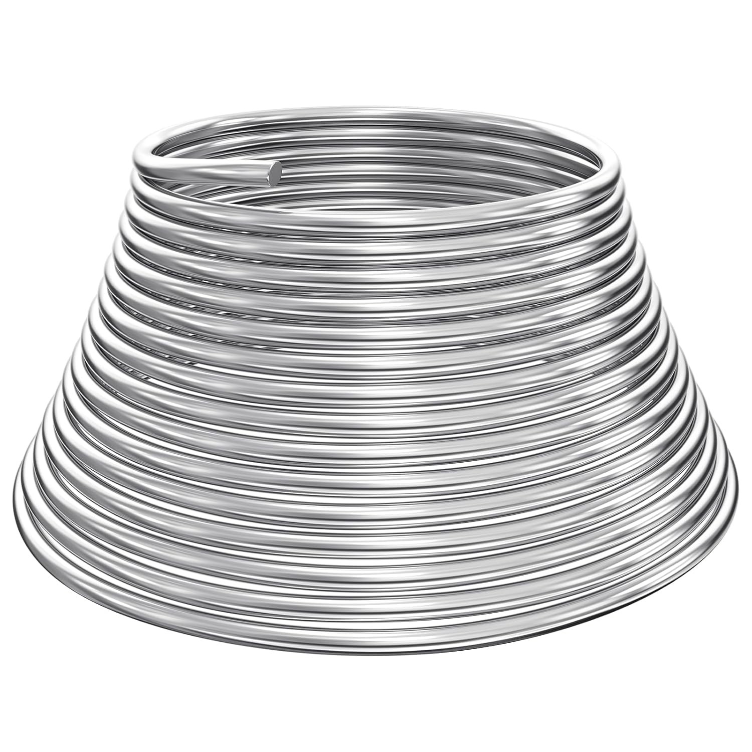 Pelopy Aluminum Wire 1/8 Inch Diameter Metal Wire 50 ft Armature Bendable Armatu