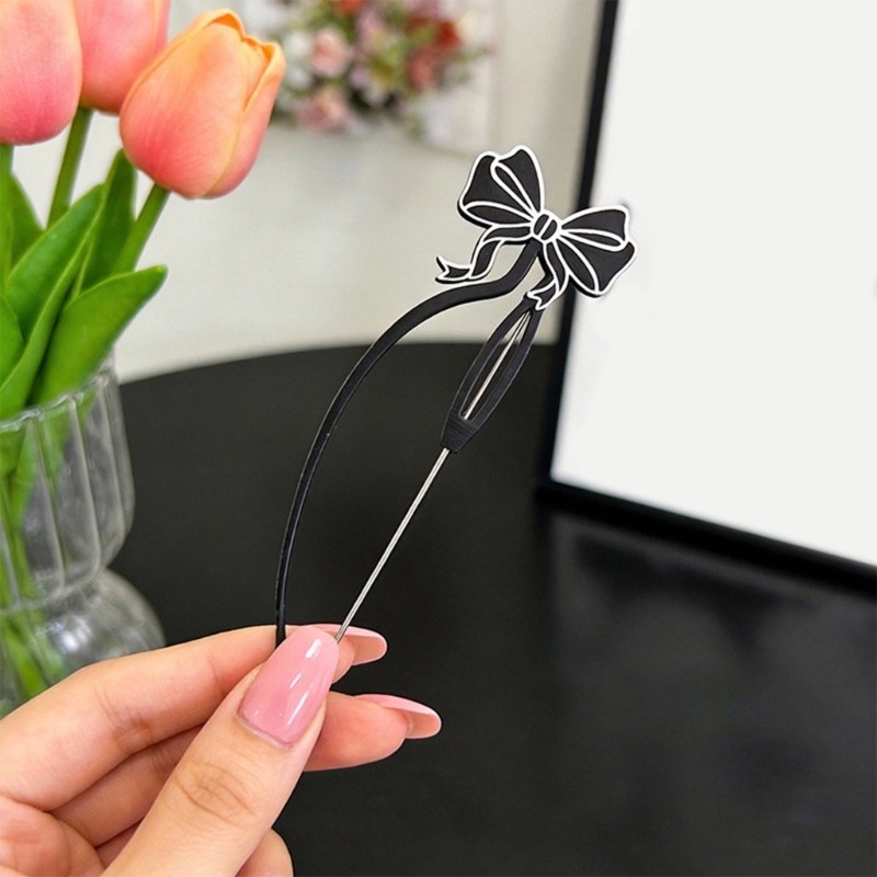 Artistic Butterfly Snowflake Beading Pin Craft From Polylactic Acid Materials