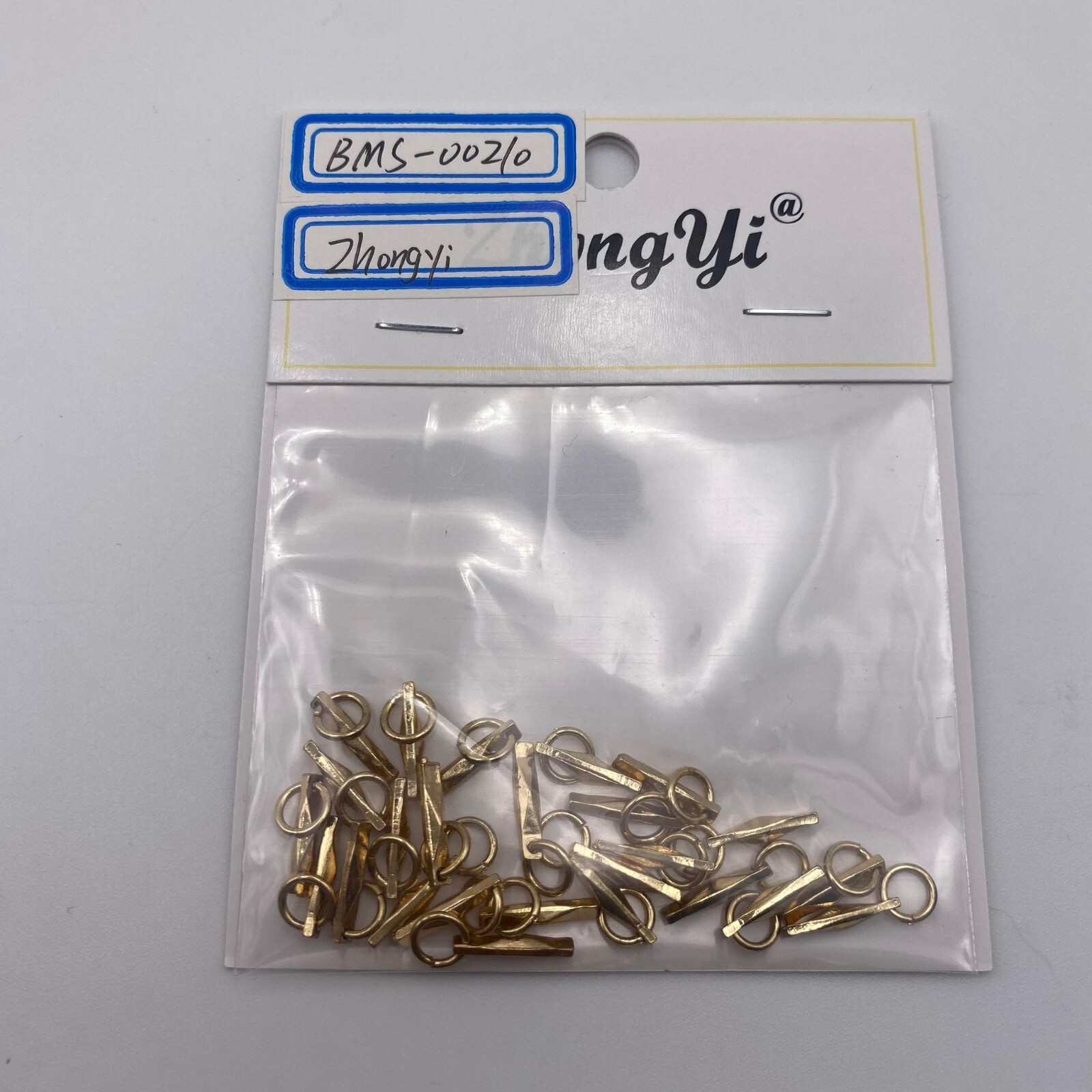 120 pcs Pendant Trinket Metal Charms Twist Spiral Bar for DIY Jewelry Making