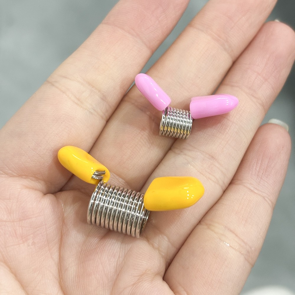 Well-Crafted Flexible Economical Easy to Use 30PCS Colorful Beading Spring Clips