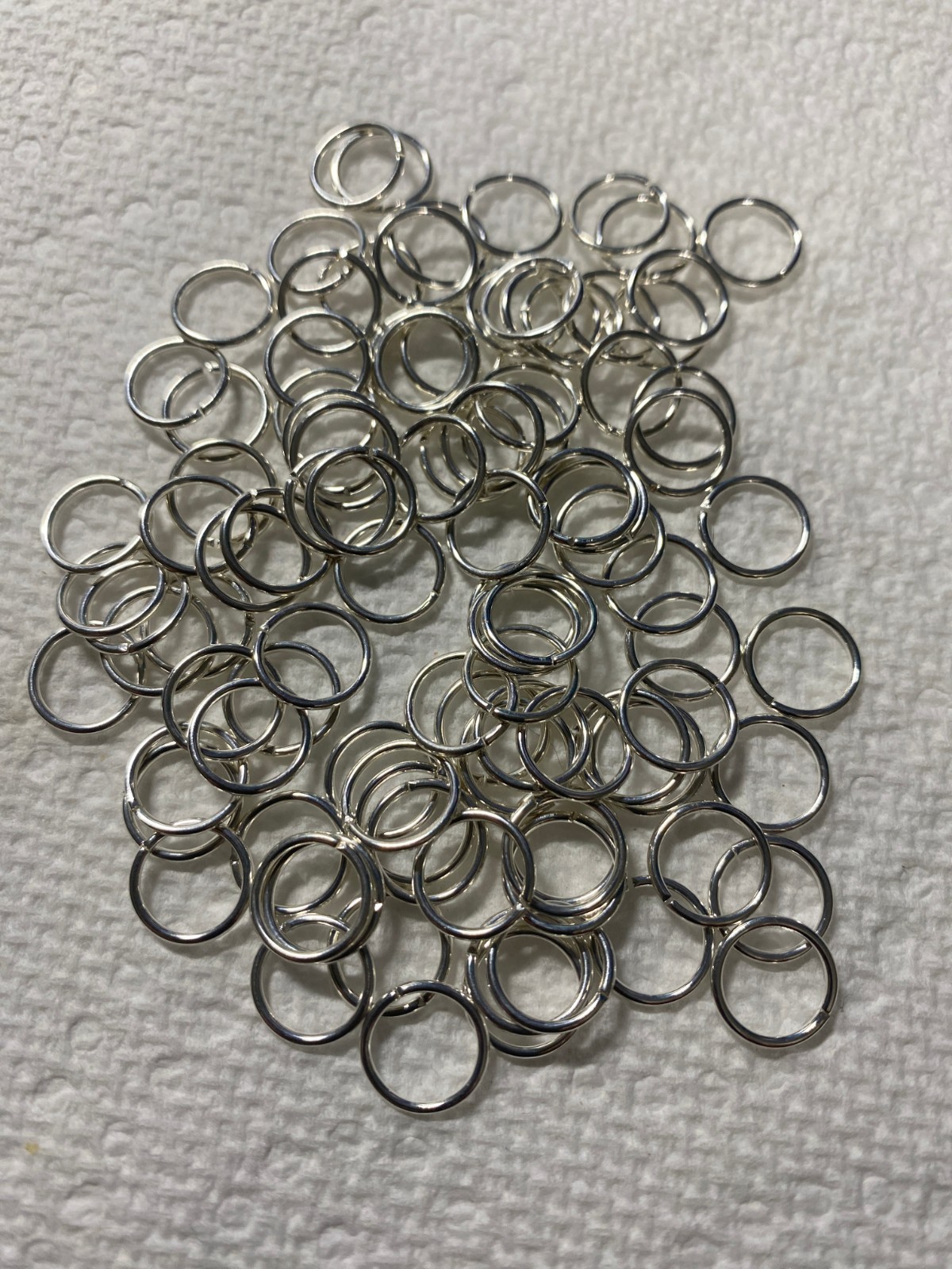 Jump Rings open and closed 10mm 12mm 18ga 16ga