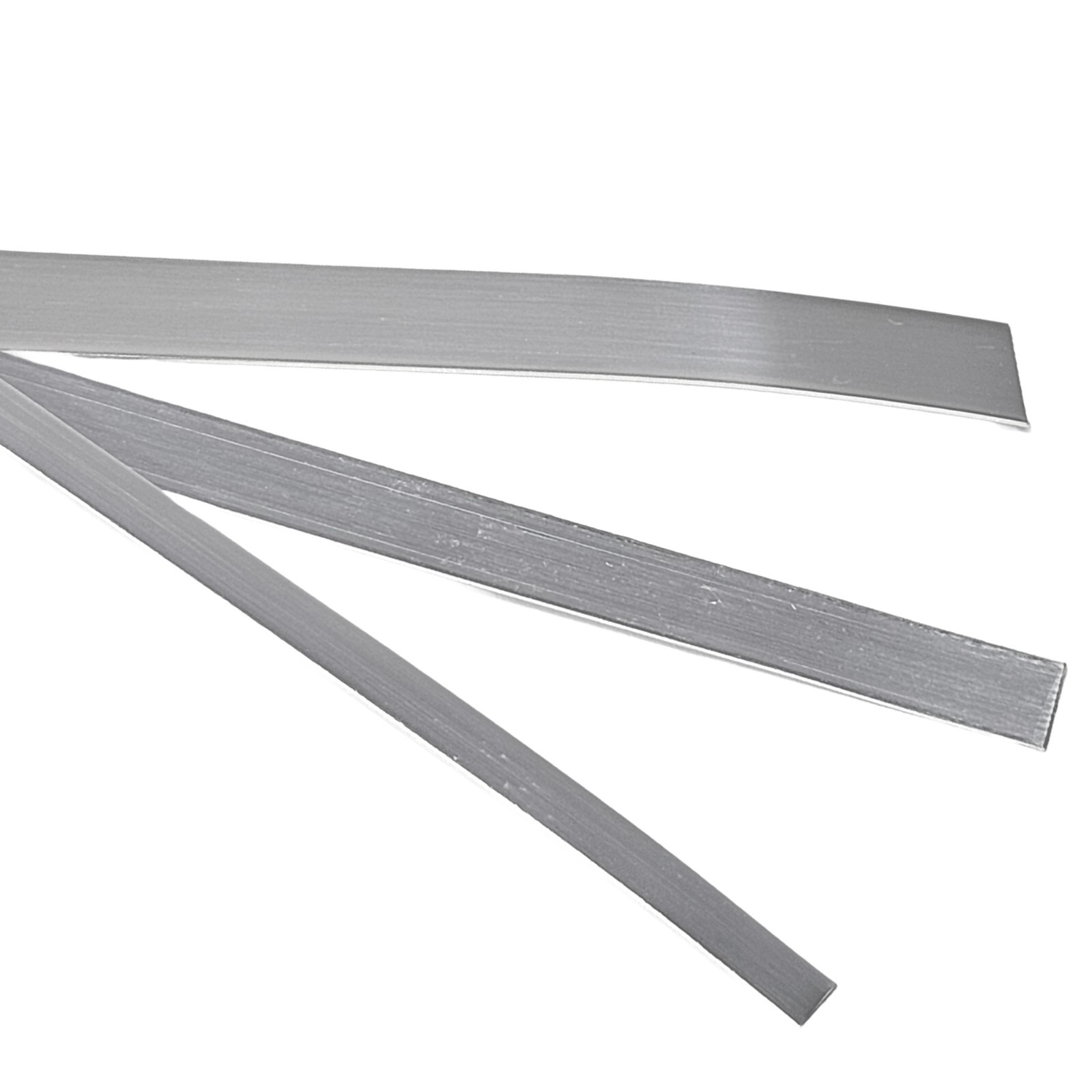 Plain Bezel Wire 925 Sterling Silver Flat Strip (11 size variations) made in USA