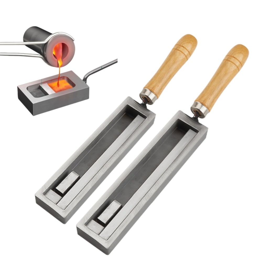 Metal smelting molds, gold, silver, and copper bar smelting molds, iron oil tank