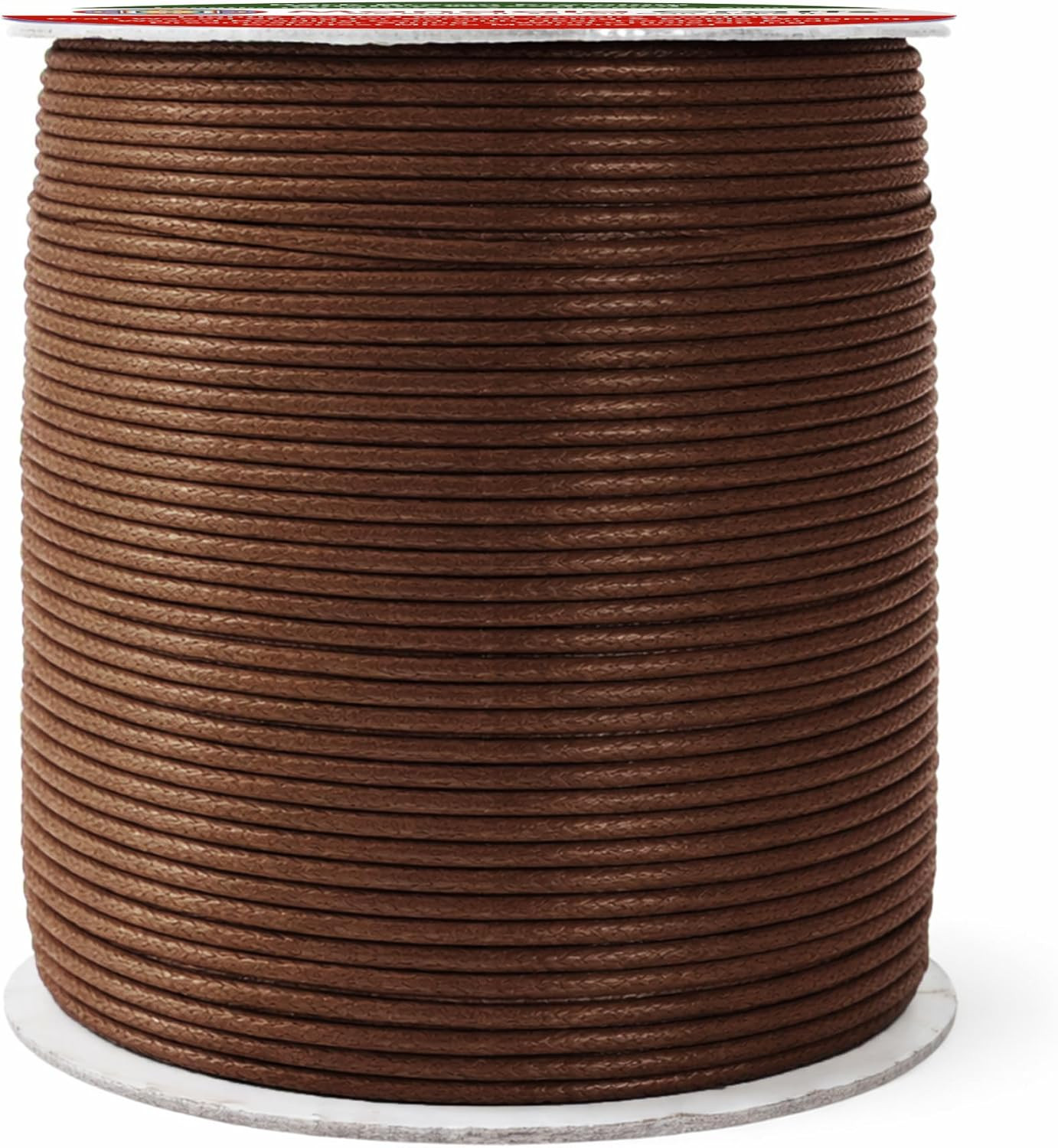 2mm Dark Brown Cotton Waxed Cord for Jewelry Making, 109 Yards – Waxed Cotton St