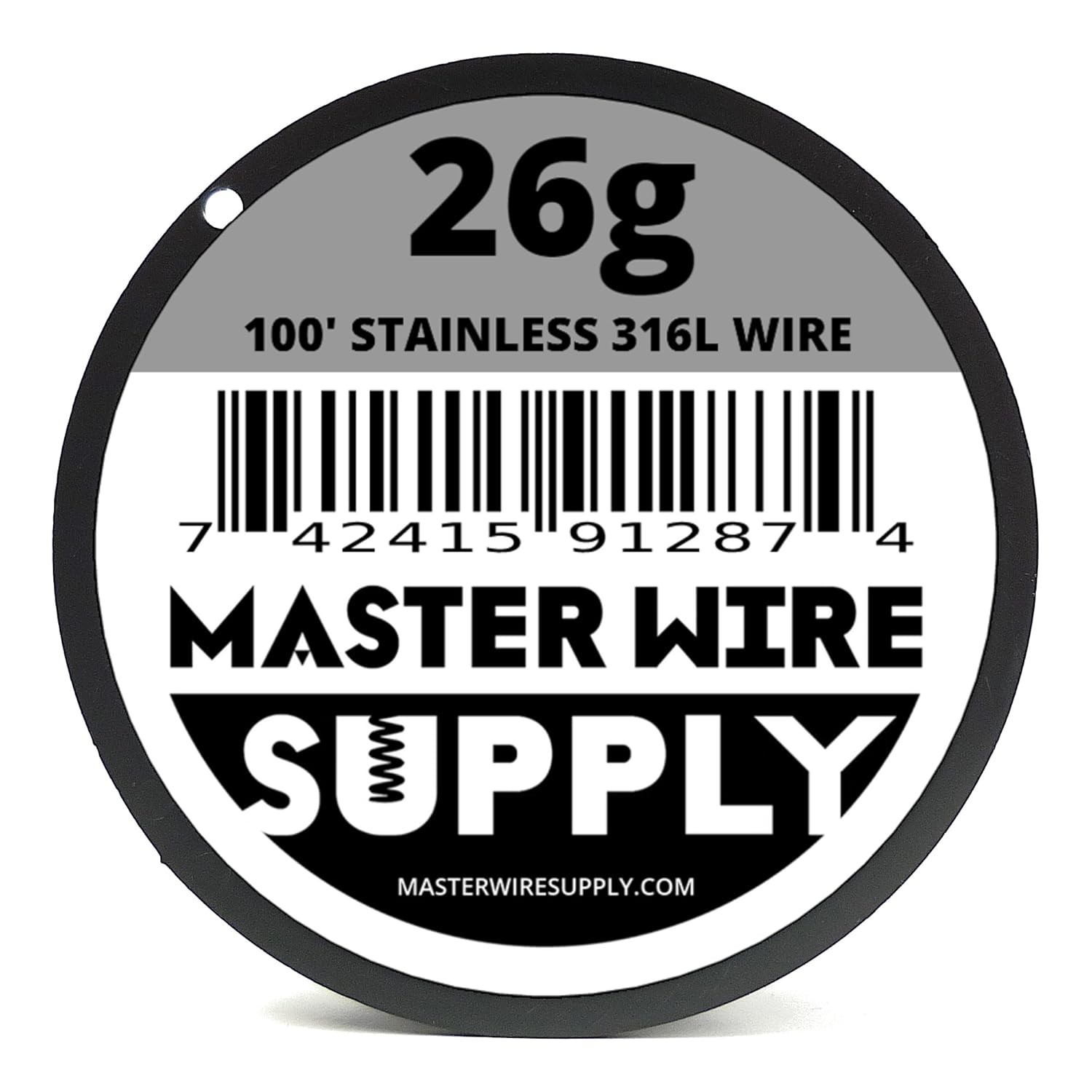 100ft 26 Gauge Annealed Stainless Steel Wire 316L – Ideal for Jewelry & Repairs