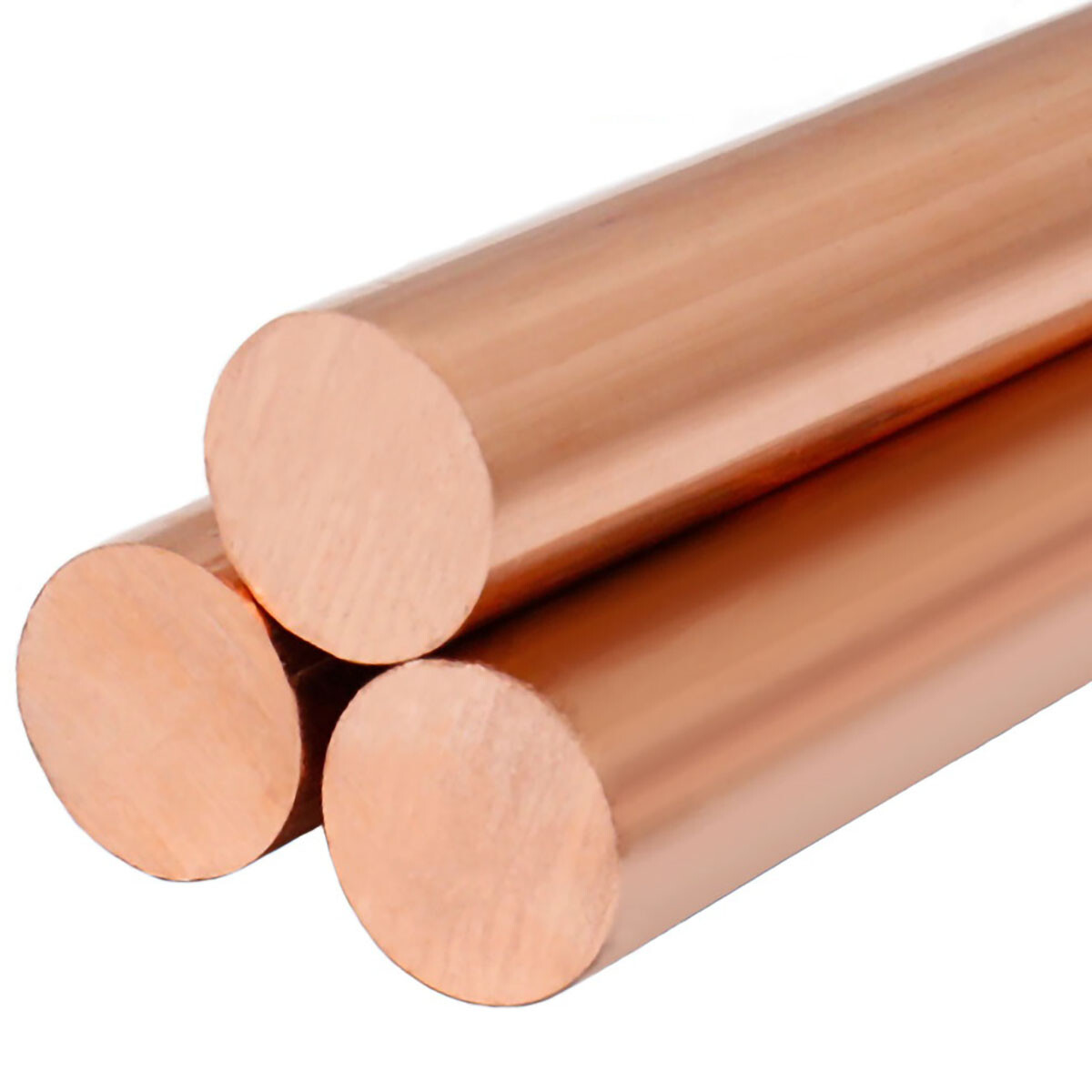 T2 Pure Copper Round Rod/Electrode Copper Rod 8mm – 80mm Diameter Various Length
