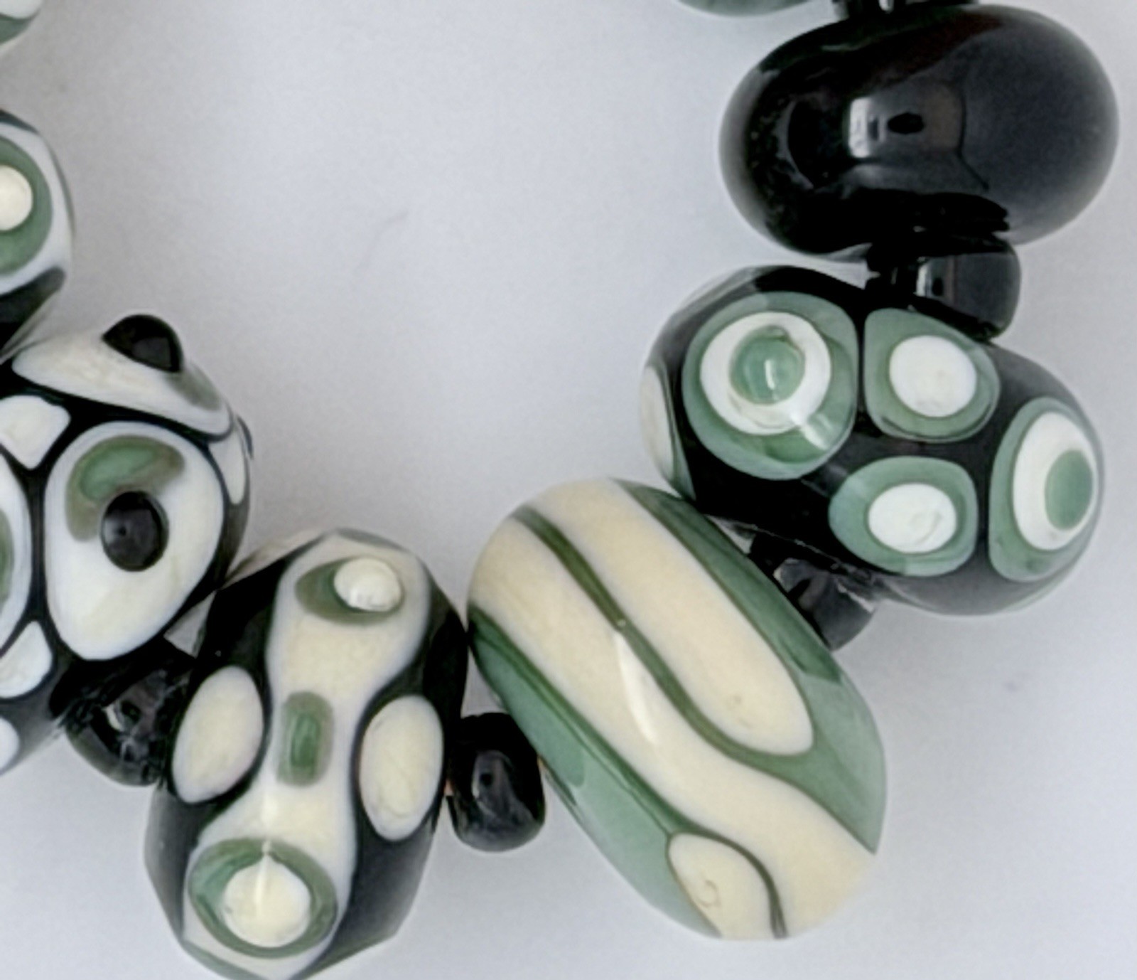 Lot Of 13 Handmade Artisan Lampwork Focal Bead For Jewelry Making Craft Design