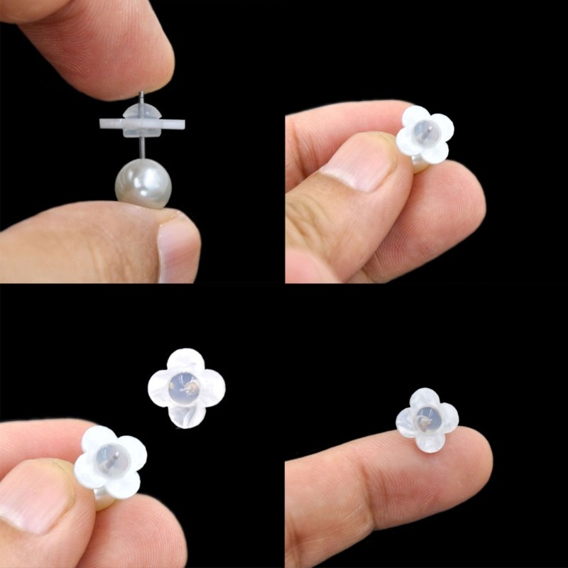 Easy to Use Earplug Earring Clasps for Convenient Installation and Replacement