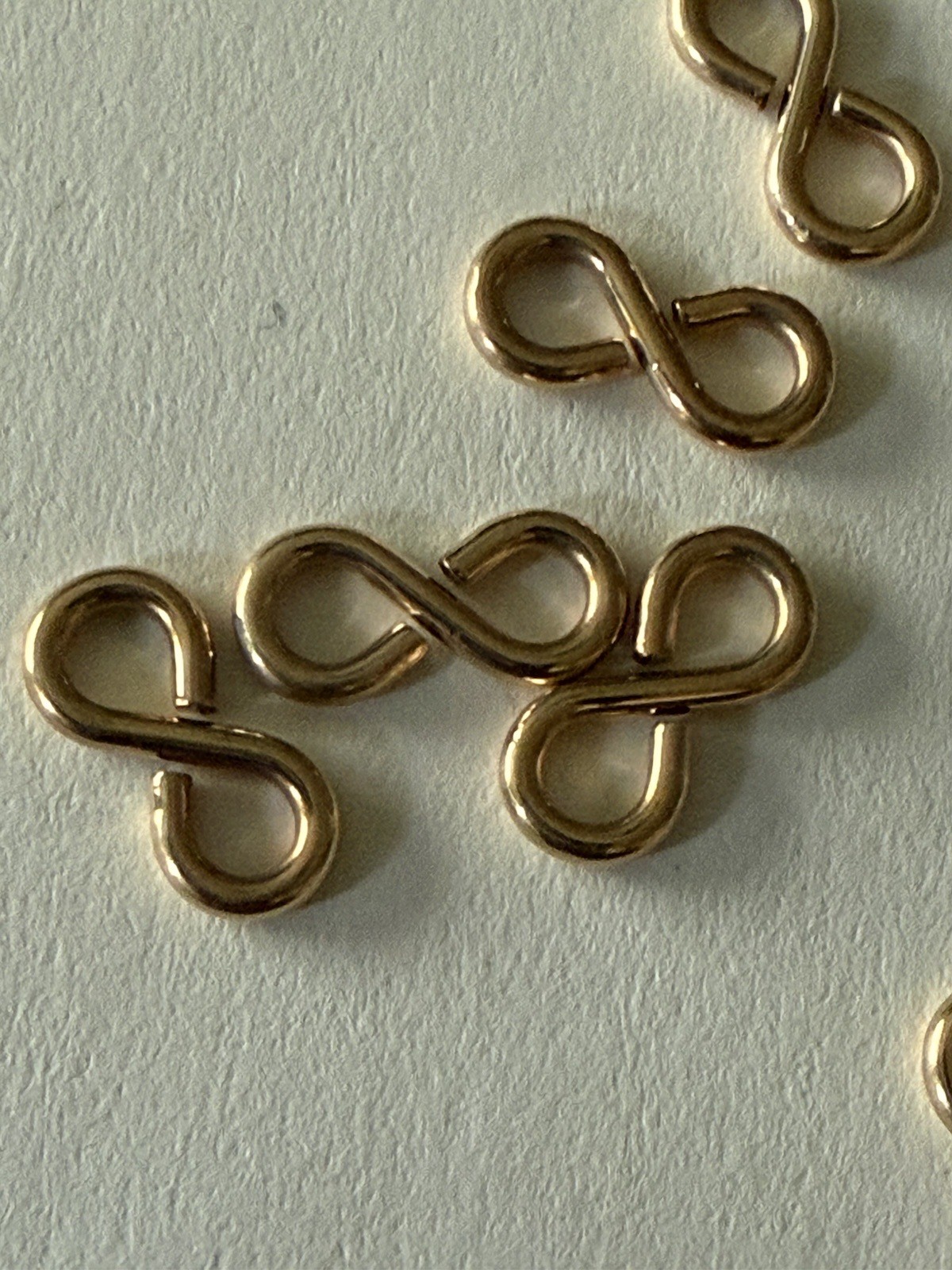 14kt gold filled 18gauge figure 8 eye 9×4.25mm 10pcs