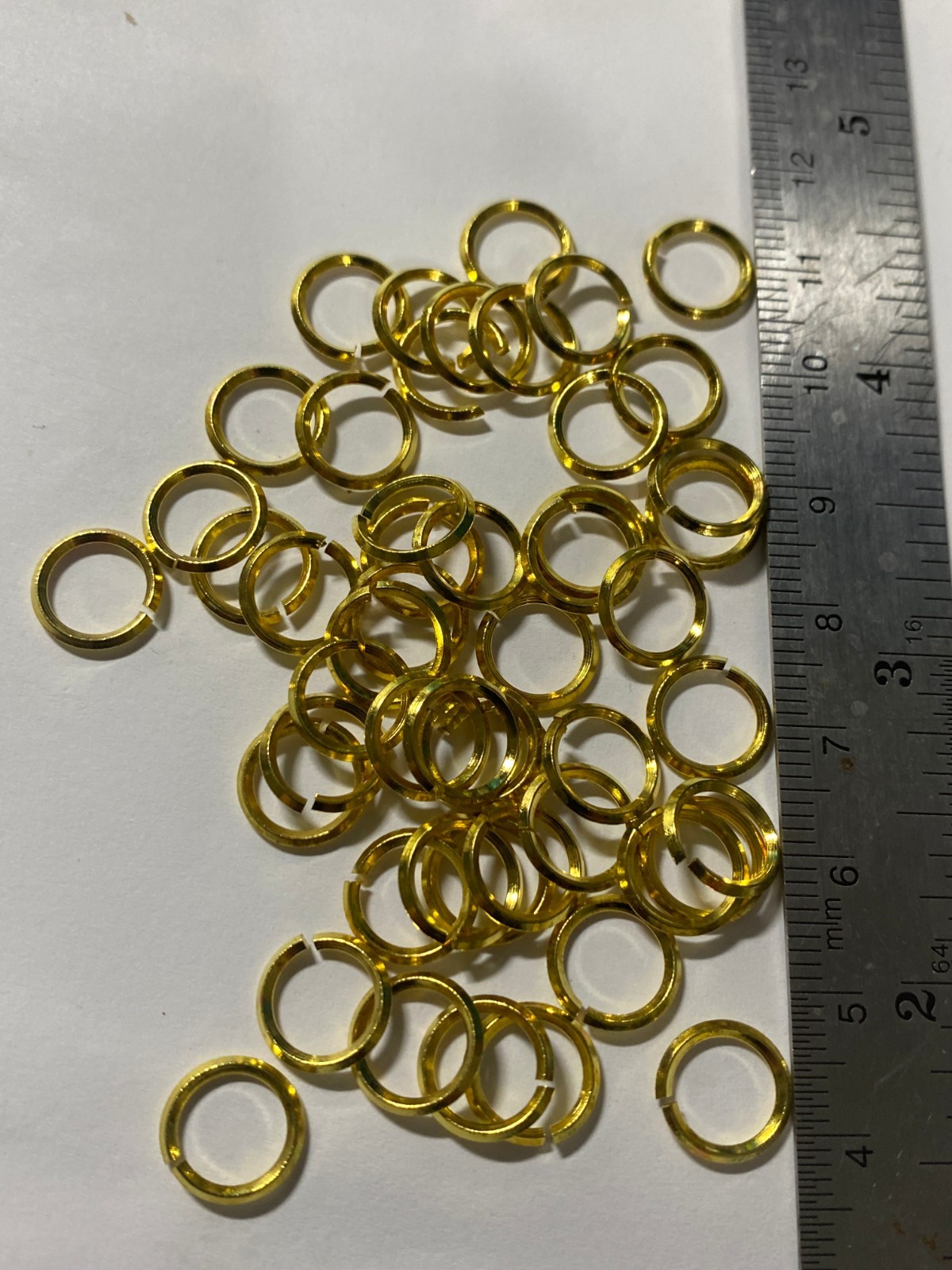 Jump Rings open and closed 10mm 12mm 18ga 16ga