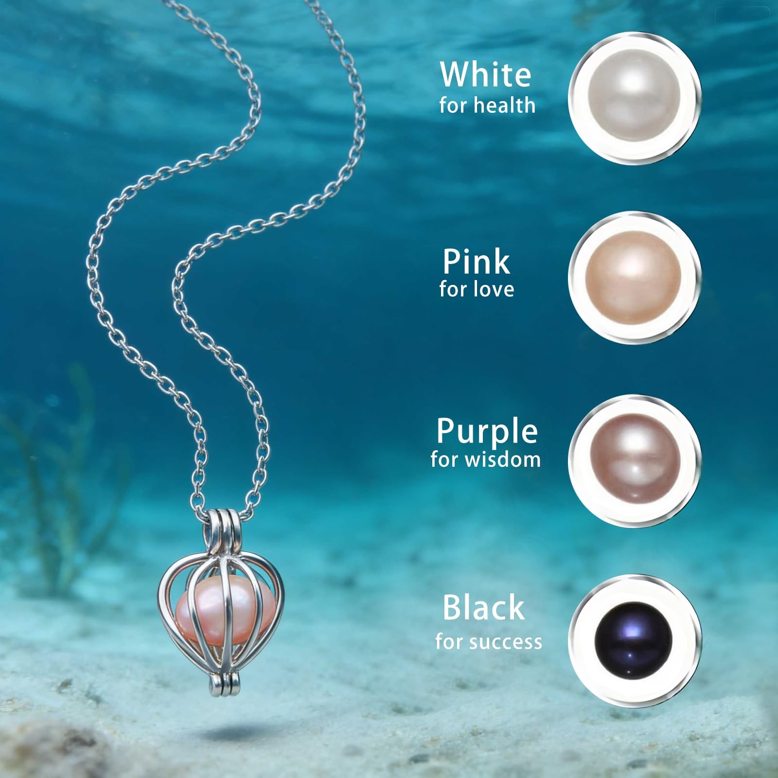 Natural Oyster Pearl,Freshwater Oval Pearls Cultured Oysters Love Wish Pearls DI