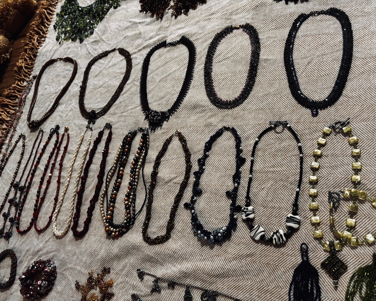 MASSIVE LOT OF JEWELRY MAKING SUPPLIES, DESIGNED PIECES, QUALITY/SEMI-PRECOUS