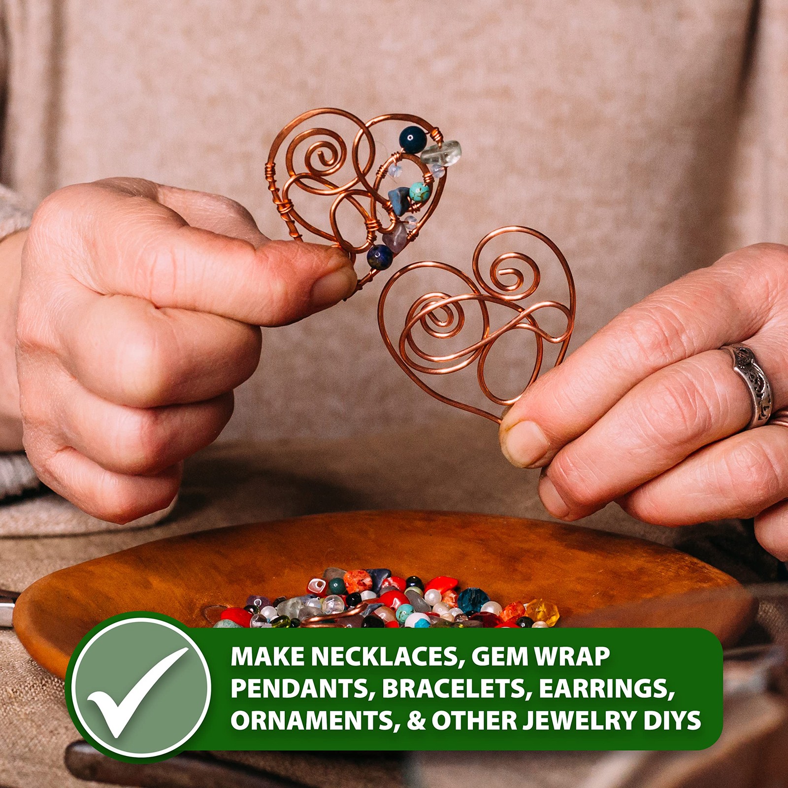Anodized Wire Bulk Bulk 18 Gauge Copper jewelry making art kit