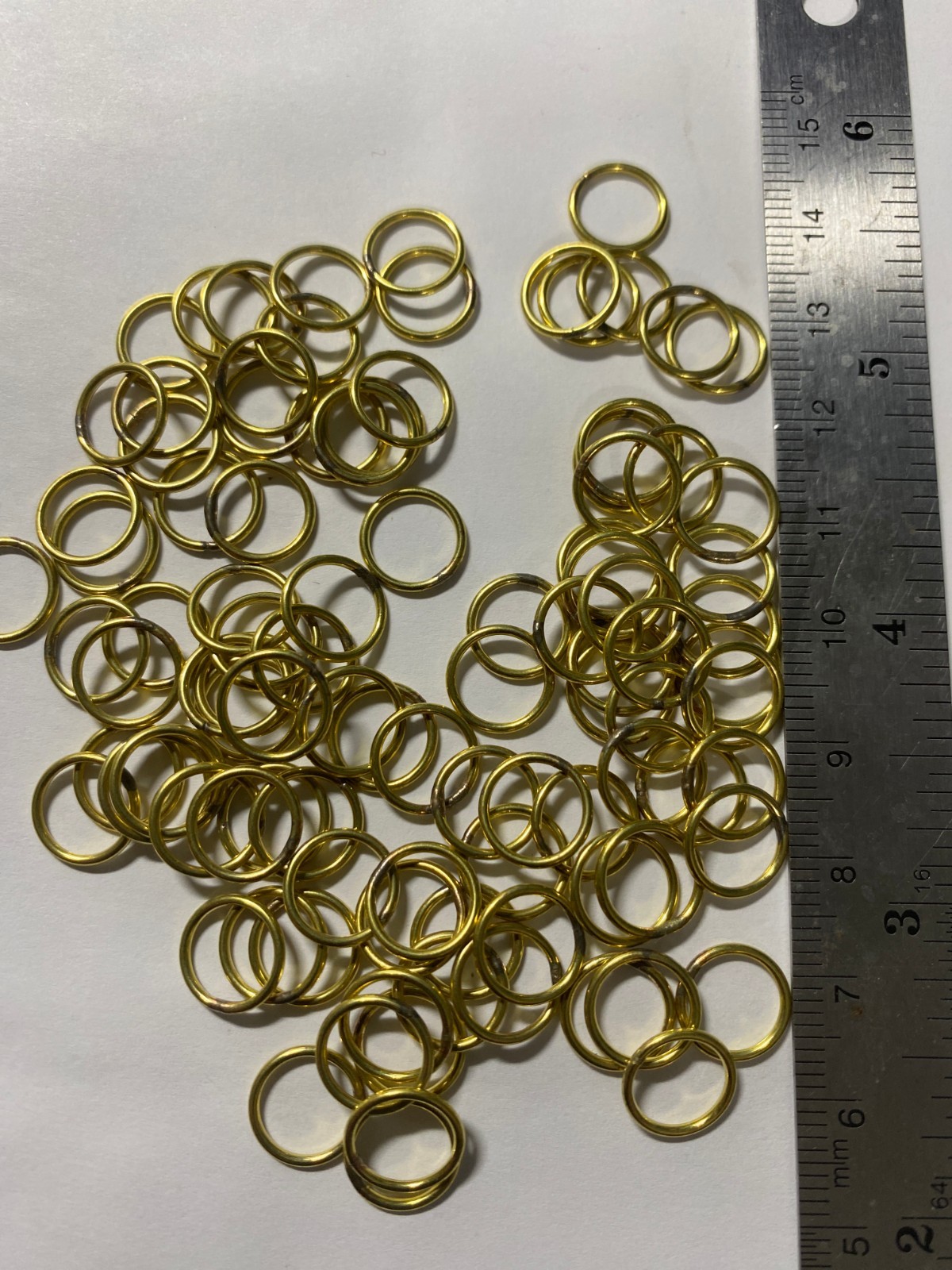 Jump Rings open and closed 10mm 12mm 18ga 16ga