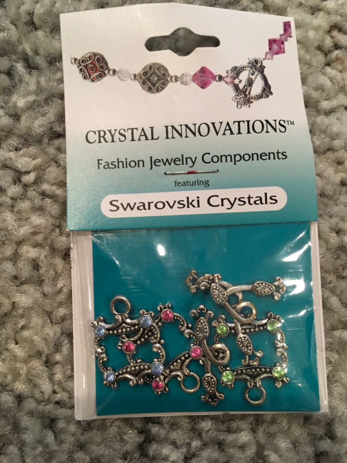 lot of miscellaneous jewlery making supplies wire, toggles, head pins, spacers