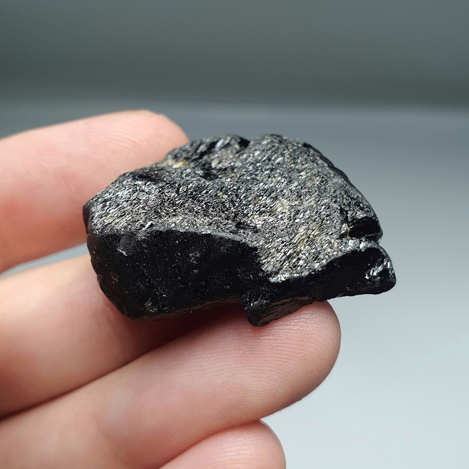 69.5 Black Spinel Pleonaste Rare Natural black Spinel Thailand Kanchanaburi