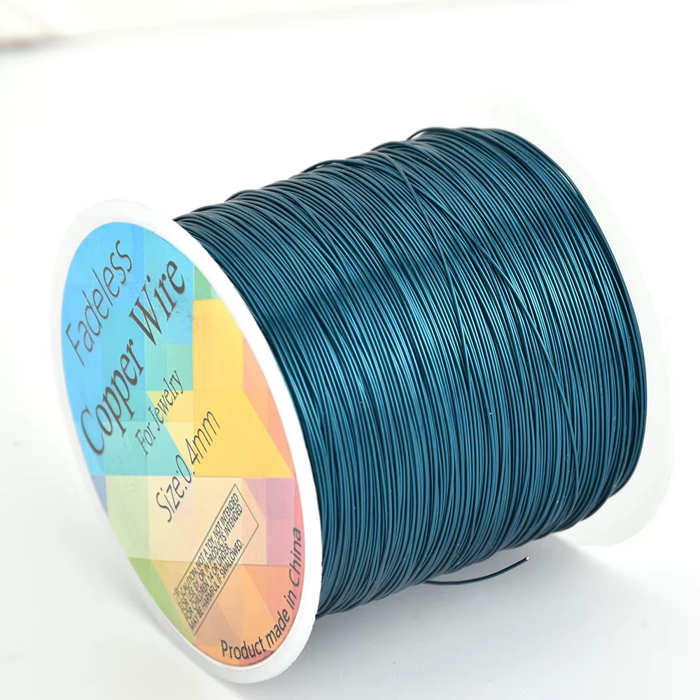 100M Copper Wire Beading Cord 0.3/0.4/0.5Mm for Jewelry Making Accessories