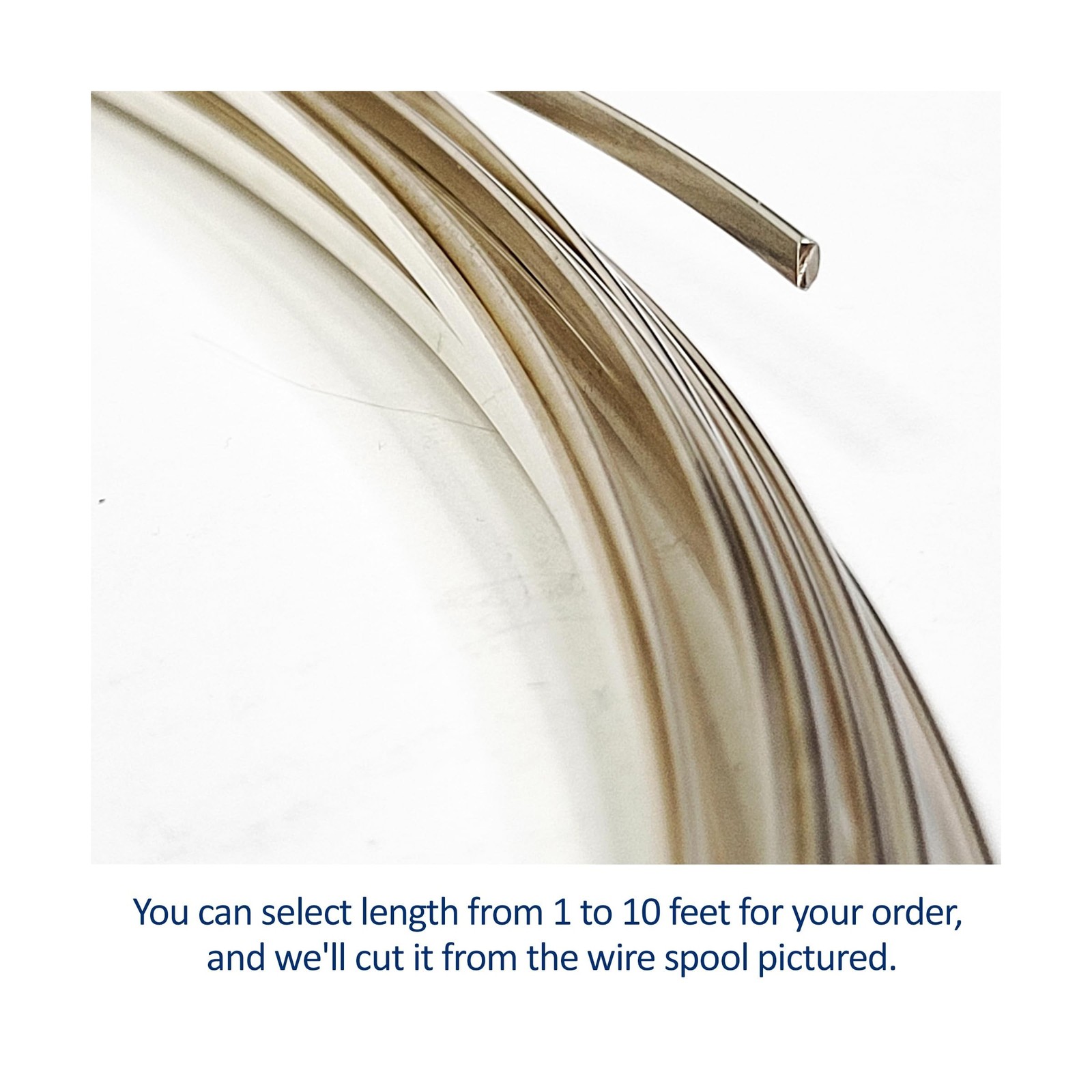 12 Gauge, Half-Round, Dead Soft, 925 Sterling Silver Wire – 3 FT – for Jewelr…