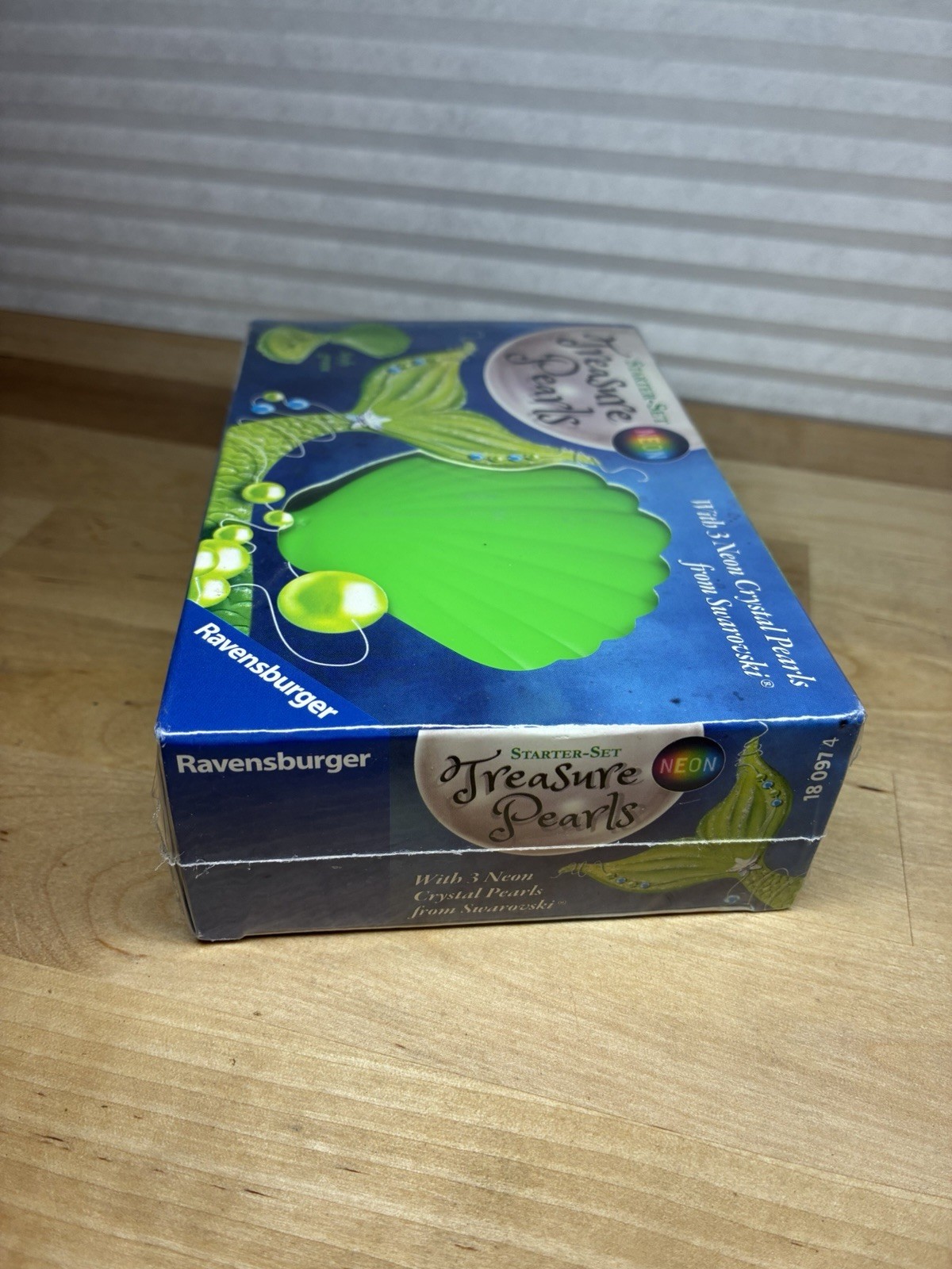 Ravensburger Treasure Pearls Starter Set Styly Green Neon 3 Swarovski Pearls