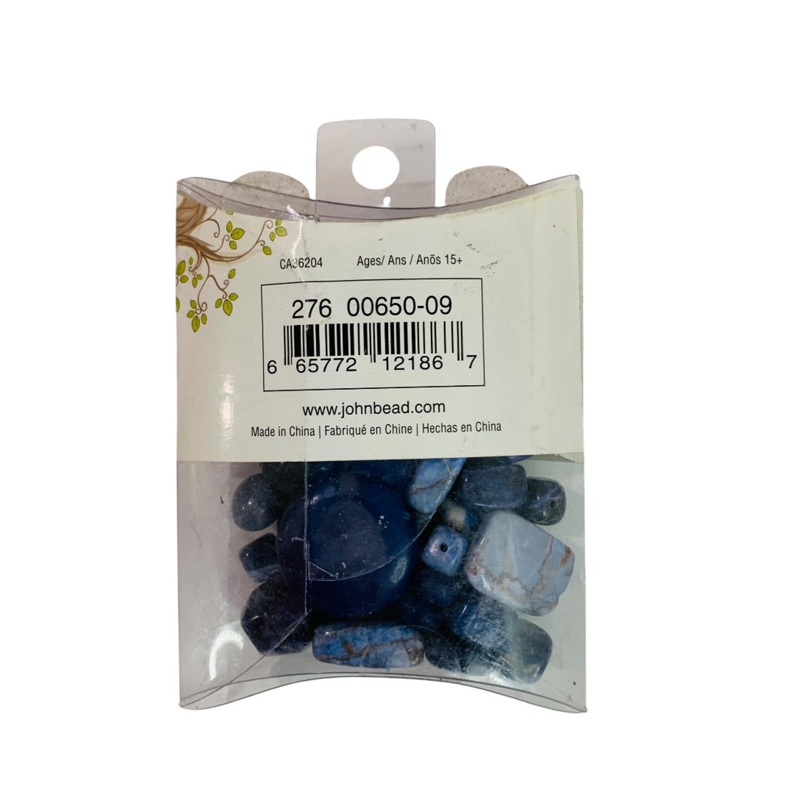 Earths Jewels 3 Packs Beads Sodalite Turquoise Green Magnesite Peach Aventurine