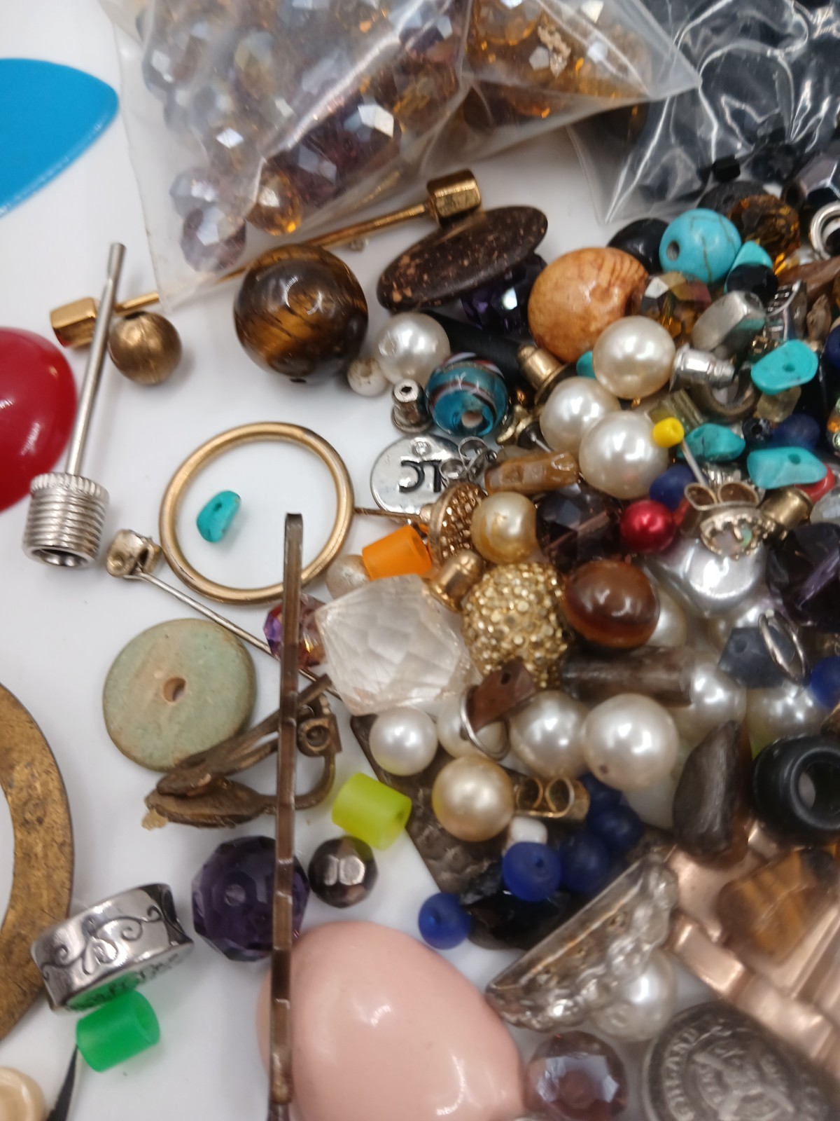 Jewelry Making with Beads. Small & Large Beads Starter Set. New.