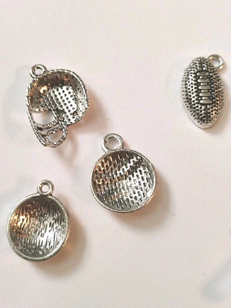 423 Pcs Wholesale Bulk Lots Ball Game Sports Charms for Jewelry Making Mixed