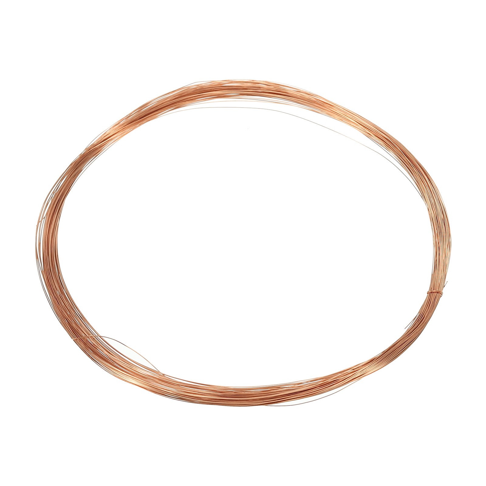 33′ Solid Bare Copper Wire 32# 99.9% Pure Copper Wire 0.2mm Soft Beading Wire