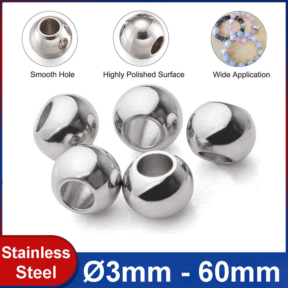 Ø 3mm-60mm Stainless Steel Ball Bearing Bead Ball with 1.1mm-5mm Through Hole